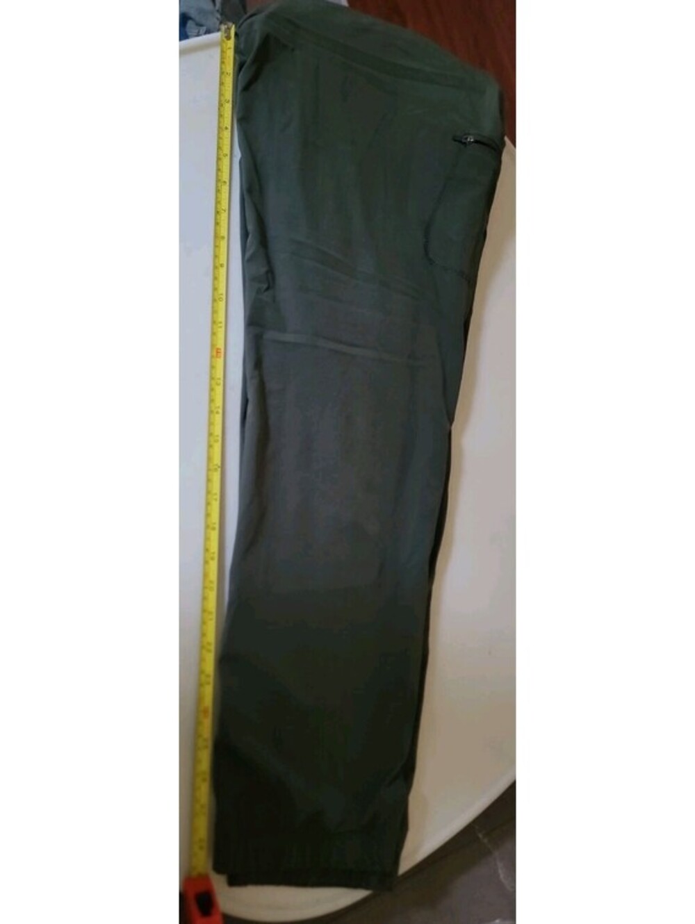 Eddie Bauer Womens 8 Fleece Lined Pull On Pants Black Stretch Hiking Outdoor